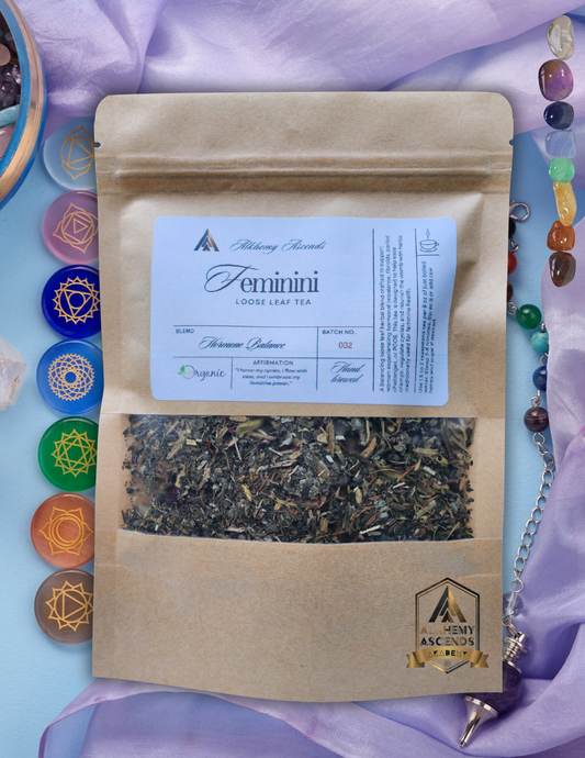 Feminini-Tea - Reiki Infused Hormone Balance Tea & Yoni Steam